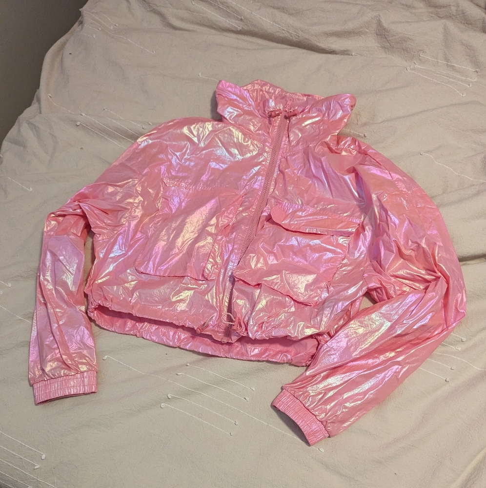 C'est Toi Iridescent windbreaker
